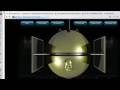 Fireworks CS4 CS5 Active Web Site layouts Tutorial - Custom Menus 1 Slice Hotspot