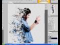 Photoshop tutorial on dispersion effect