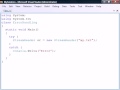 C# Tutorial – 22 – Exception Handling