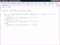 C# Tutorial – 08 – Conditionals