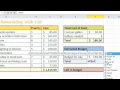 Excel 2010: Simple Formulas