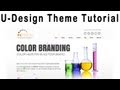 uDesign WordPress Theme Tutorial