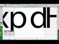 Create a font using Illustrator and FontLab – tutorial part 1