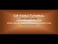 Part 3 – C# Tutorial – Built – in types.avi