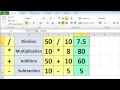 Excel 2010 Tutorial For Beginners #3 – Calculation Basics & Formulas (Microsoft Excel)