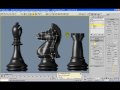 3d max tutorial: Moddeling chess set - The knight - part 1