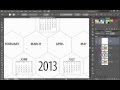 Illustrator tutorial: Creating a custom 2013 calendar in Illustrator | lynda.com, Deke's Techniques