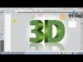 3D Text Design Tutorial in Adobe Illustrator