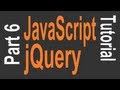 JavaScript & jQuery Tutorial for Beginners - 6 of 9 - jQuery CSS Manipulation