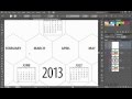 Illustrator tutorial: Creating a custom 2013 calendar in Illustrator | lynda.com, Deke’s Techniques