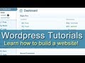 WordPress Tutorials for Beginners - Website Pages and Categories