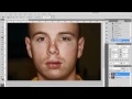 Patch tool, Stamp tool, basic Photoshop face retouching tutorial HD