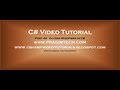 Part 49   C# Tutorial   Access Modifiers in C#