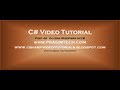 Part 49   C# Tutorial   Access Modifiers in C#