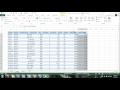 Excel Tables Tutorial #2 How to Create and Use Excel Tables 2013 2010 2007