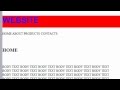 HTML CSS Tutorial – Lesson 9 (External Link System II)