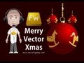 Fireworks CS5 Vector Christmas Ornament Tutorial Graphic Design Training