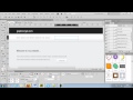 “Adobe Fireworks””Tutorial” “How to” Create a “Simple Website”