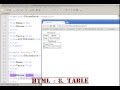 Html Tutorial In Bangla 8. Table