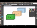 Illustrator Tutorial - 3D Box Nice for flowcharts