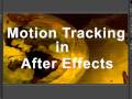 Motion Tracking – After Effects Tutorial