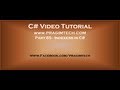 Part 65 - C# Tutorial - Indexers in c#