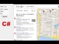 C# Tutorial 90: How to Display Google Maps in C# Windows Form