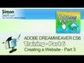 Dreamweaver CS6 Tutorial: Creating a Website  – Part 3