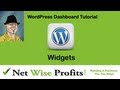 Wordpress Dashboard Tutorial -  Widgets