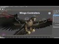 Rigging Wings in 3ds Max Tutorial (Peregrine Falcon)