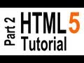 HTML5 Tutorial For Beginners - part 2 of 6 - Text
