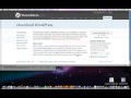 Wordpress Tutorial Trainer Part 1 - WordPress Installation