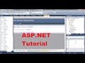 ASP.NET Tutorial 1- Introduction and Creating Your First ASP.NET Web Site