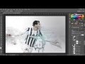 Simple Speed PhotoShop Tutorial :Lichtsteiner Juventus Wallpaper – “Textures”