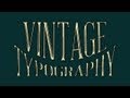 Part 1 : Vintage Text Tutorial In Adobe Illustrator CS6