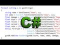 C# Tutorial Video (part 3) - How to Program in C# - Math functions and Constants