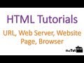 No 1: What is URL, web browser...:HTML Tutorial For Beginners [HD 1080p]