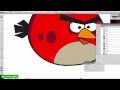 Adobe Illustrator Tutorial – Angry Birds