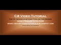 Part 48   C# Tutorial   Difference between Types and Type Members
