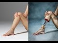 How to Photoshop Manipulation Tutorial of leg Photo