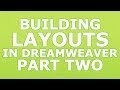 “Dreamweaver Tutorial: Building Page Layouts in Dreamweaver, Pt 2” by Geoff Blake, TenTonOnline.com