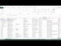 Advanced Microsoft Excel 2013 Tutorial | CONCATENATE: Building Strings From Multiple Cells