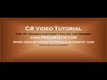 Part 48   C# Tutorial   Difference between Types and Type Members