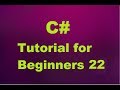 C# Tutorial for Beginners 22 -  Properties in C#