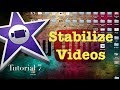 How to Stabilize a Video in iMovie 10.0 | Tutorial 7