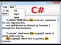 C# Tutorial 67: How to make a Tabbed Notepad In C# ( ManuStrip, Cut,Copy,Paste,Open,Save) Part-1