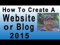 How to Create a Website or Blog with WordPress 2015! BEGINNERS  Tutorial