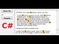 C# Tutorial 26: Search and highlight text in Textbox or richTextBox in C#