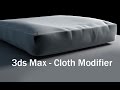 3ds Max Modeling Tutorial:  Adding Wrinkles To Your Furniture