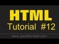 HTML Tutorial 12 Creating Bookmarks - Using a table of contents to link within the same page